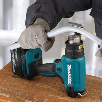 Купить Фен Makita DHG 180 ZK аккумуляторный фото №3