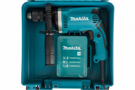 Купить Дрель Makita HP 1631 KX2 кейс фото №3